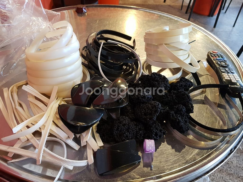 머리띠 만들기--1