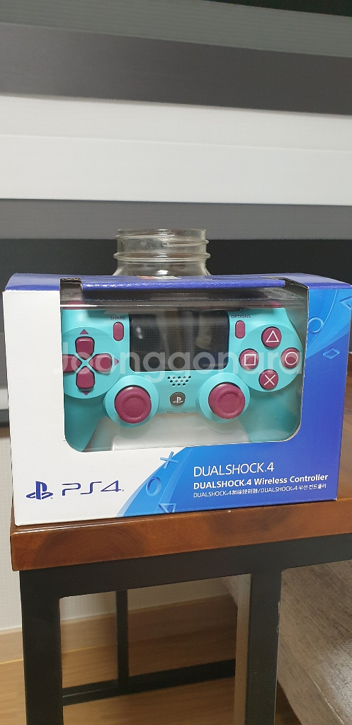 듀얼쇼크4 베리블루 한정판 새상품--0