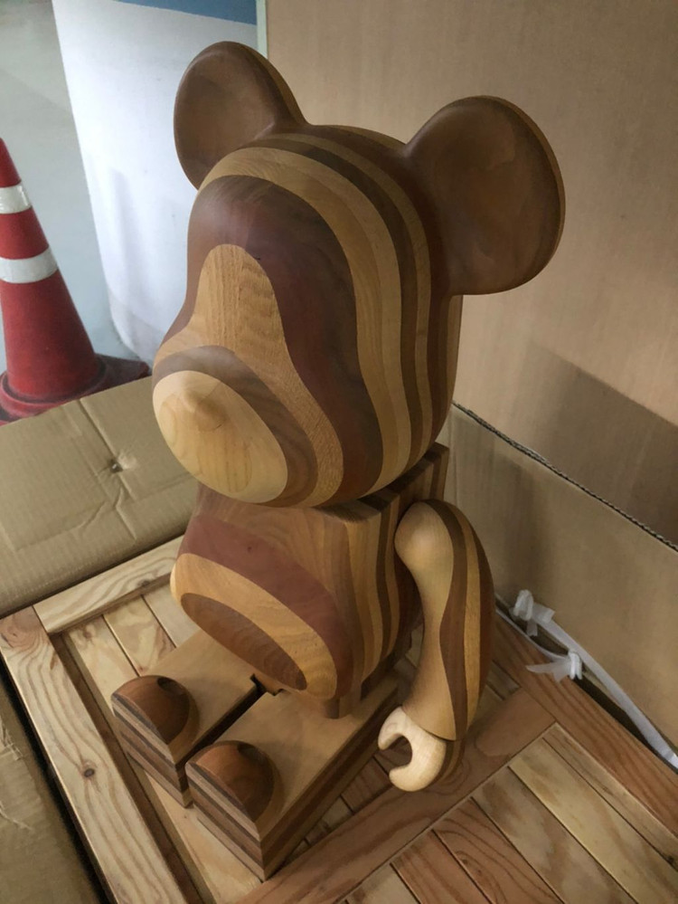 bearbrick Layered Karimoku1000--6