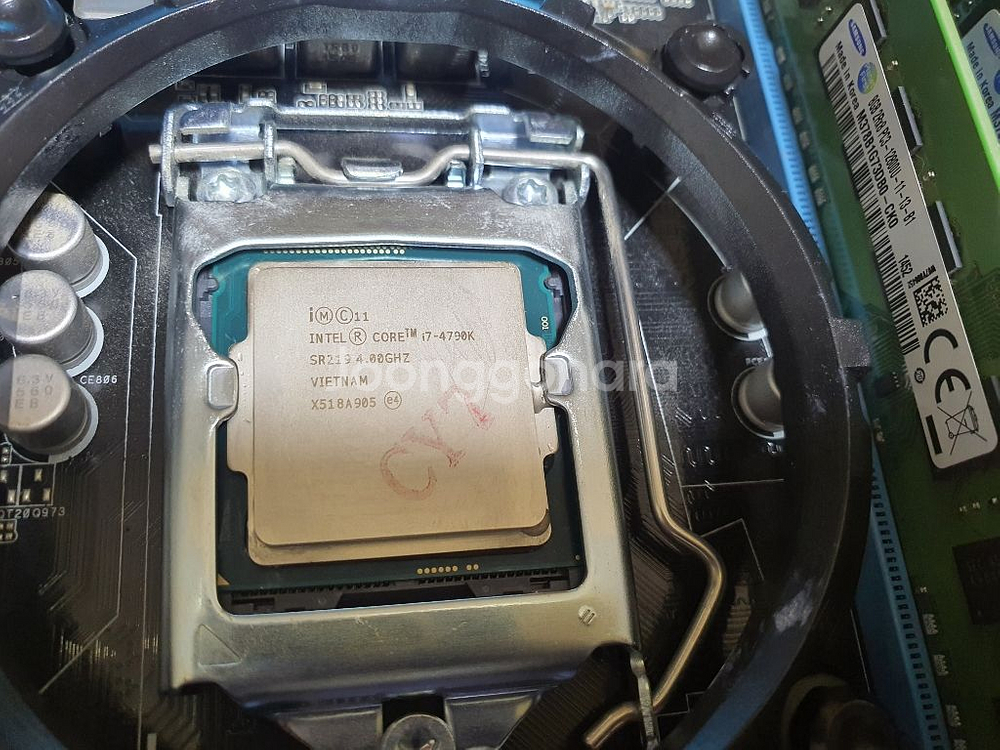 가격인하) I7-4790k 외 메인보드 램 쿨러 팝니다--0