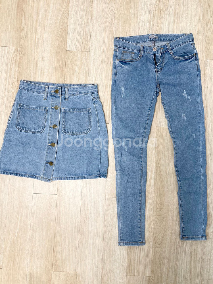 청치마, 청바지 26 일괄판매--0