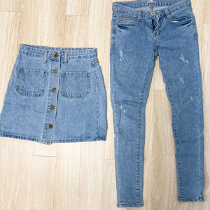 청치마, 청바지 26 일괄판매