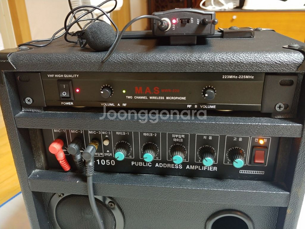 행사용 앰프, 마이크 판매합니다.--3