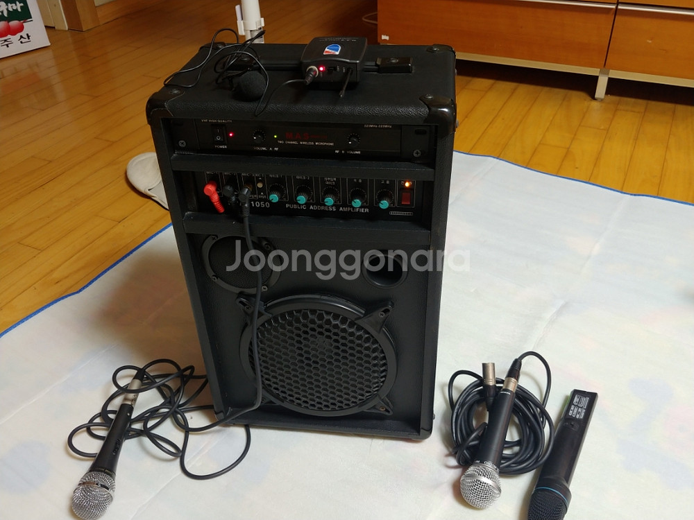 행사용 앰프, 마이크 판매합니다.--4