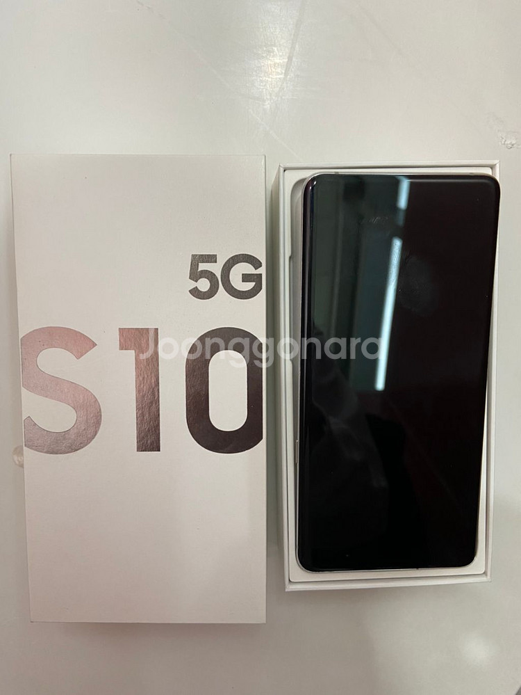 s10 5g실버 256 풀박--0