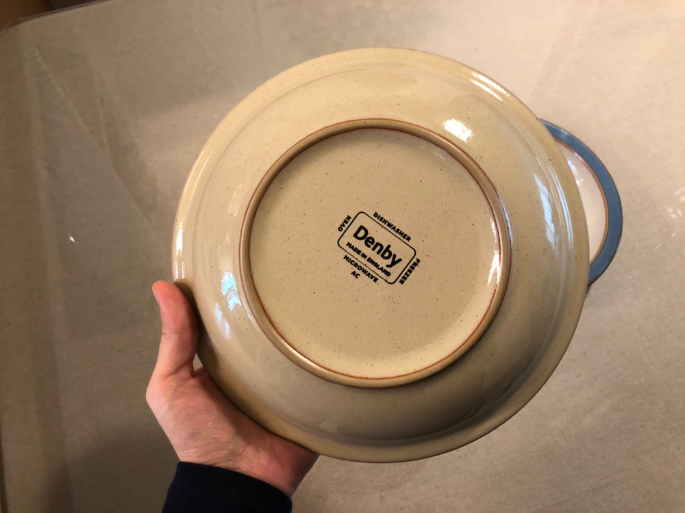 덴비 헤리티지 림드 보울2p / 파스타보울 1p--3