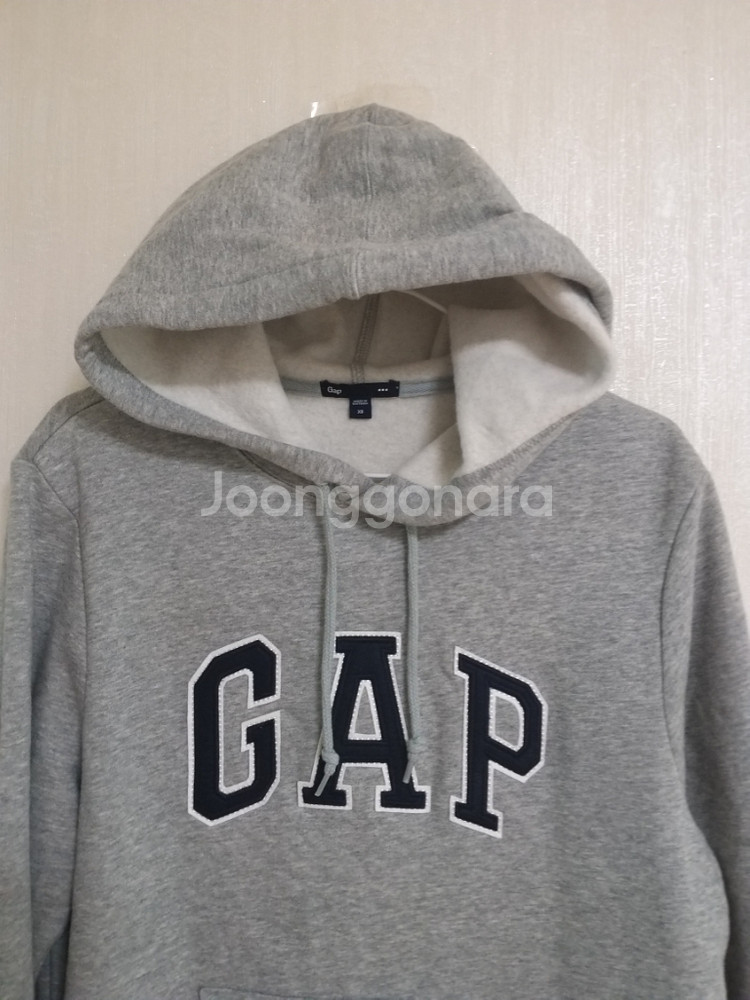 여성 갭 기모 후드집업 (새상품.박시95-100)--1