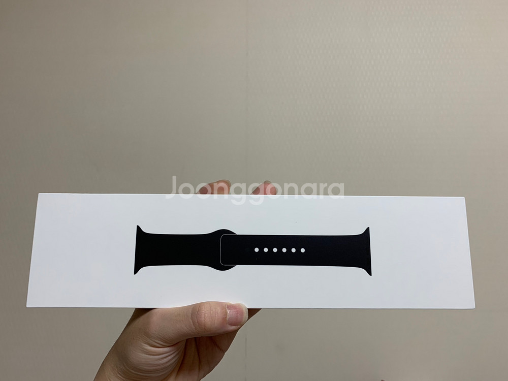 애플워치 38mm~40mm 스포츠밴드 블랙--0