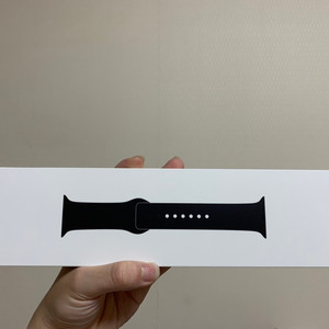 애플워치 38mm~40mm 스포츠밴드 블랙
