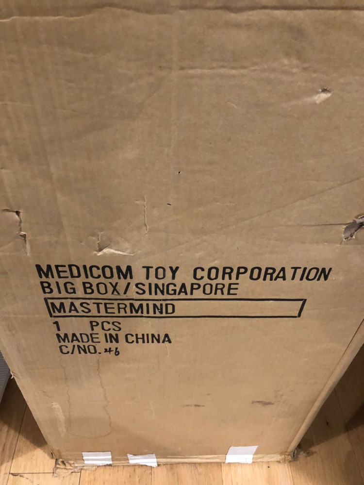 BEARBRICK MASTERMIND 1000%--8