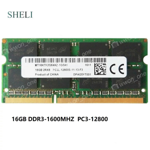 노트북 메모리 ddr3-12800 (16g)