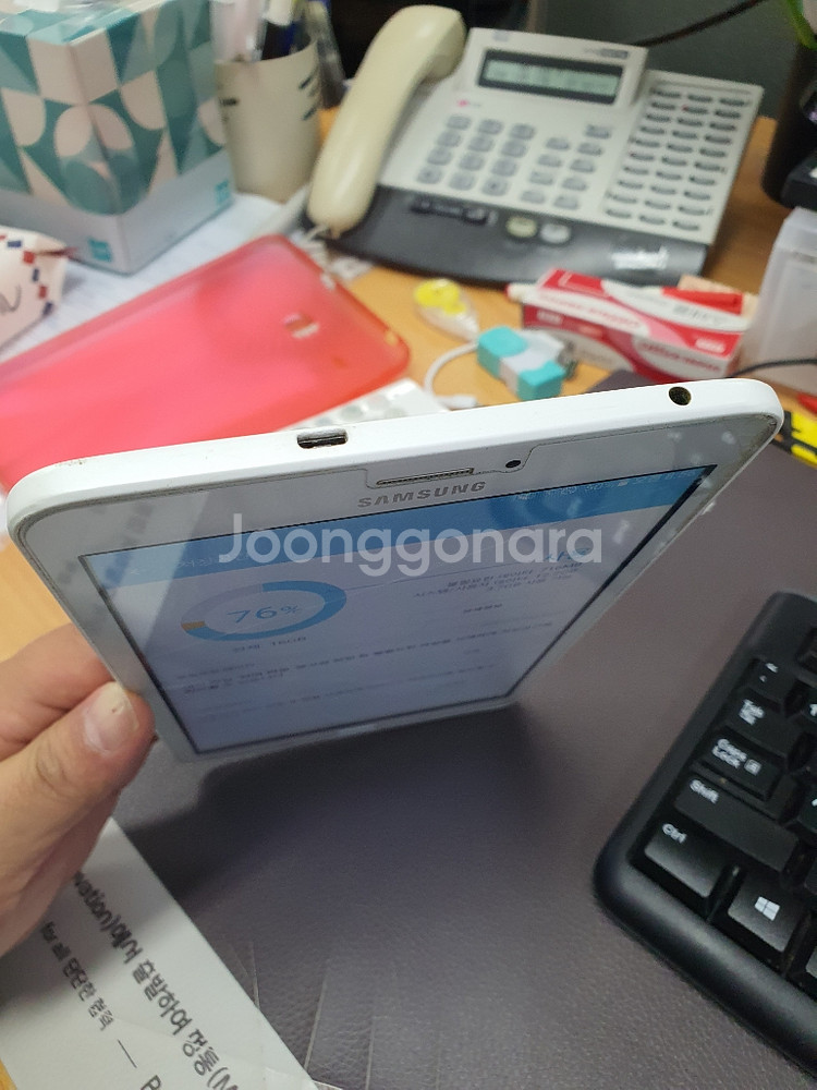 갤럭시탭E LTE 핸드폰 태블릿 액정금마니--3