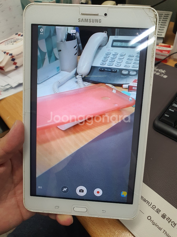 갤럭시탭E LTE 핸드폰 태블릿 액정금마니--8
