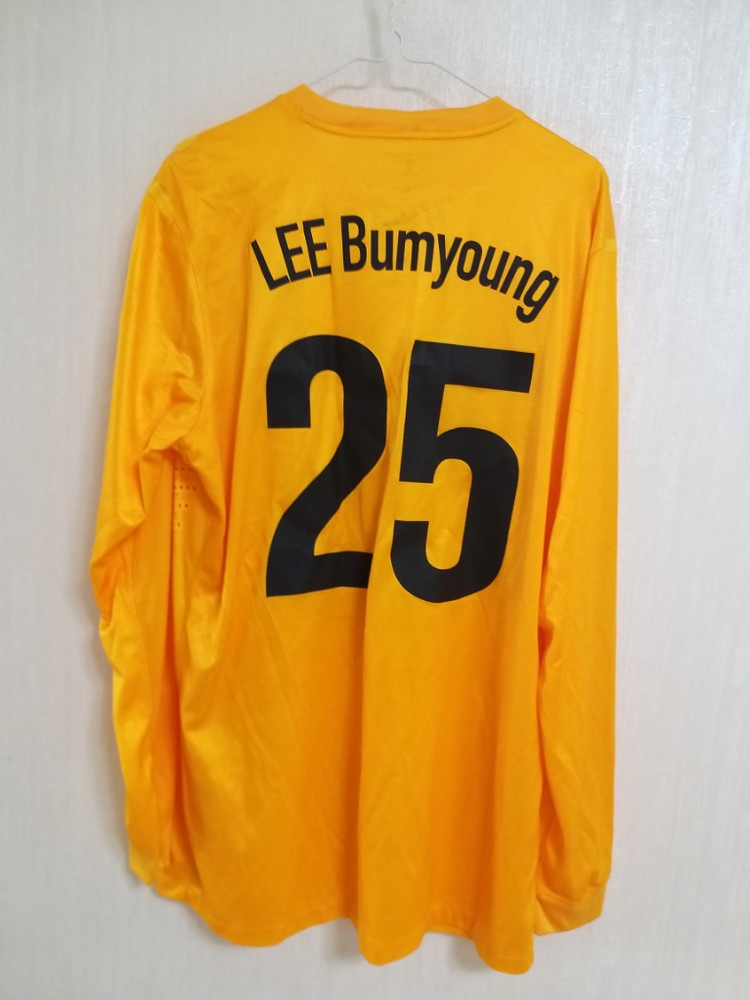 나이키 국대 골키퍼 이범영 실착 싸인 축구유니폼(110 이미지