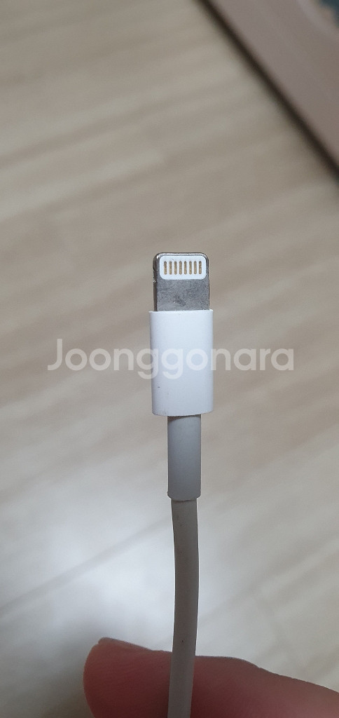 아이폰 정품5W충전기--1