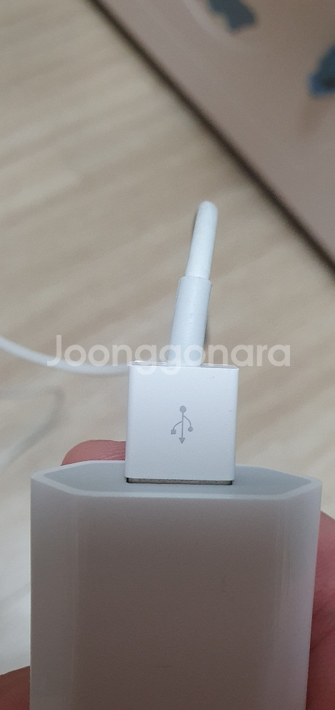 아이폰 정품5W충전기--3