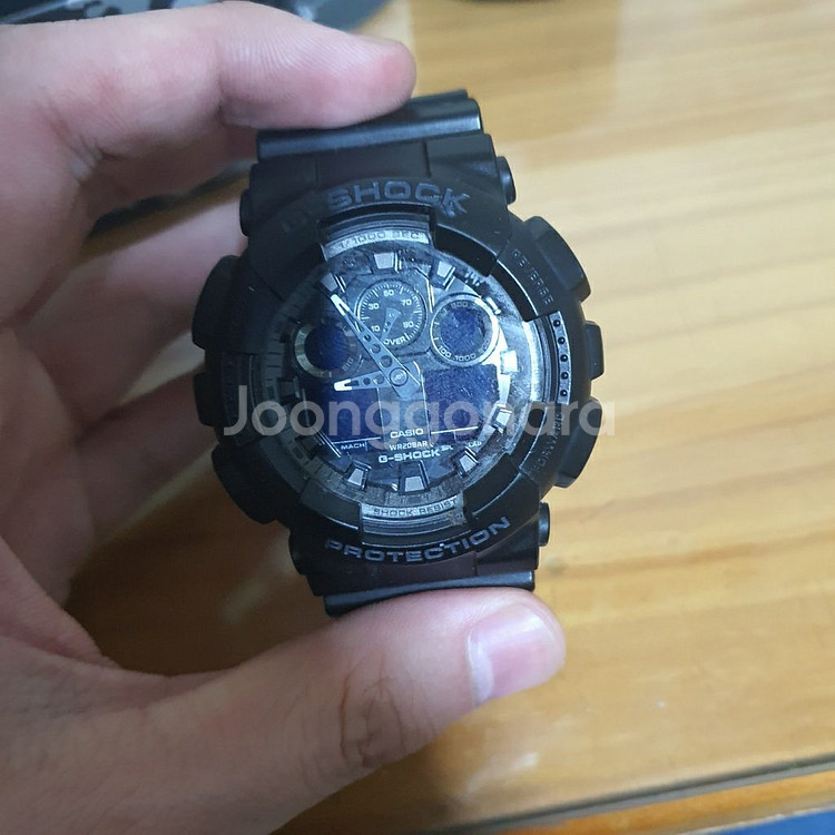 GA-100CF 올흑 빅페이스 지샥시계--4
