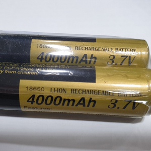 18650 충전용 밧데리 4000 mAh