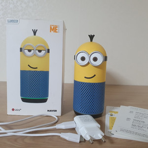 네이버 클로바 미니언즈 스피커 AI 블루투스