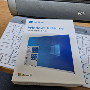 윈도우 10 홈 FPP(처음사용자용) 판매합니다.