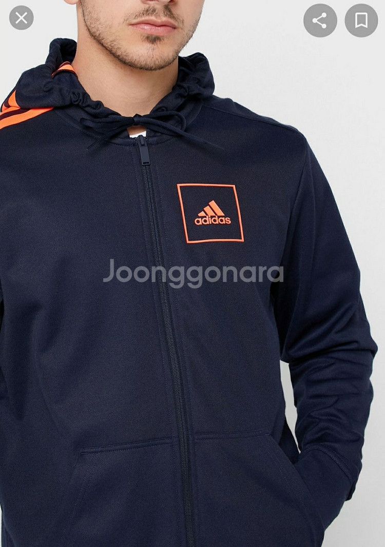 아디다스 스포츠웨어 후드집업 M~2XL--3