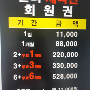 만리체육관 1년 1개월 양도합니다