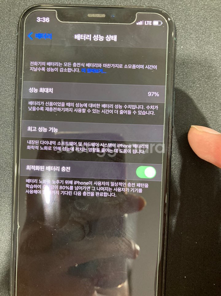 아이폰11pro 그린 256GB A+급--5