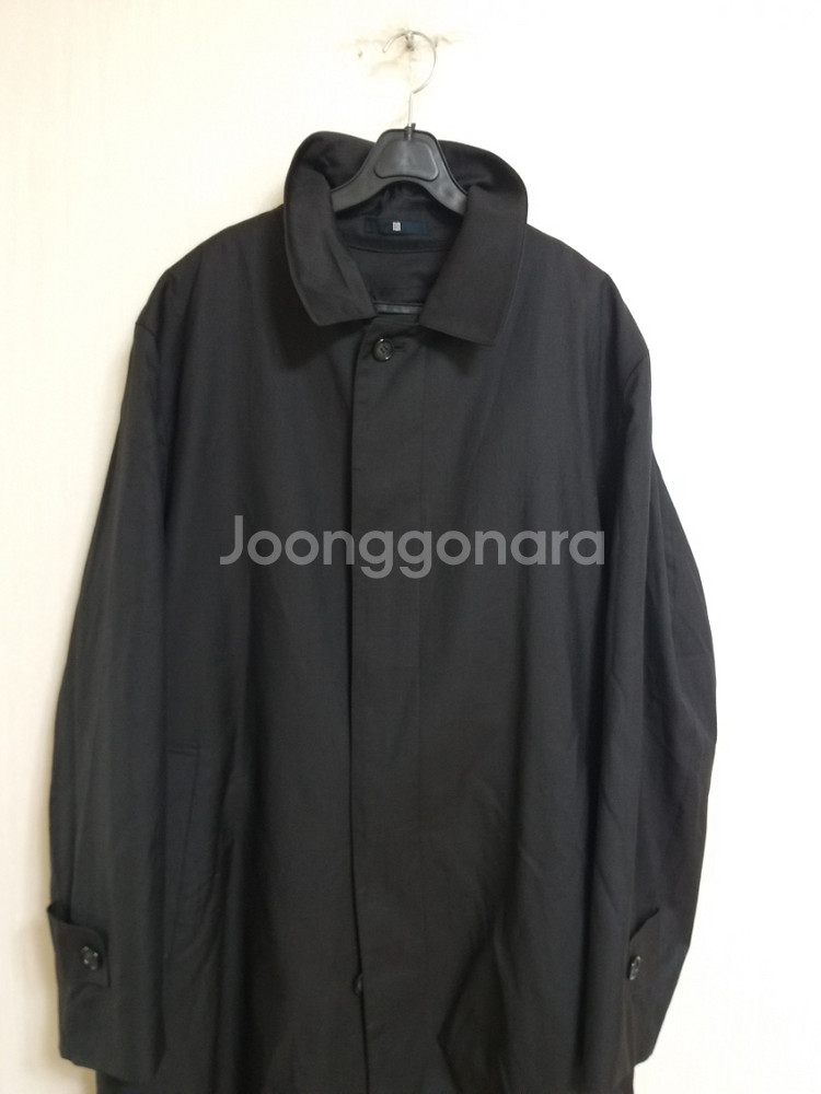 마에스트로 이태리원단 내피.외피 트렌치코트(블랙105)--5