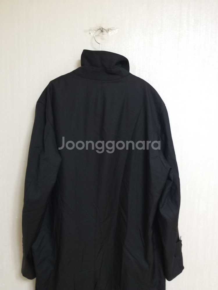 마에스트로 이태리원단 내피.외피 트렌치코트(블랙105)--7