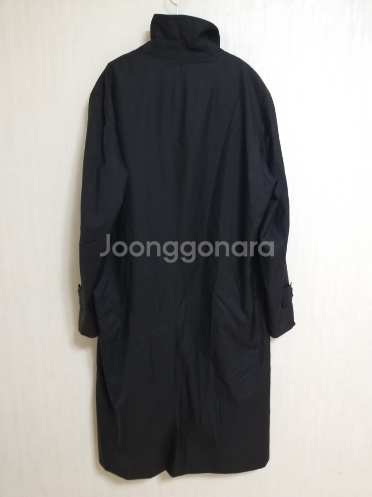 마에스트로 이태리원단 내피.외피 트렌치코트(블랙105)--8