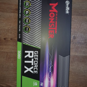 rtx 3080 black monster 팝니다