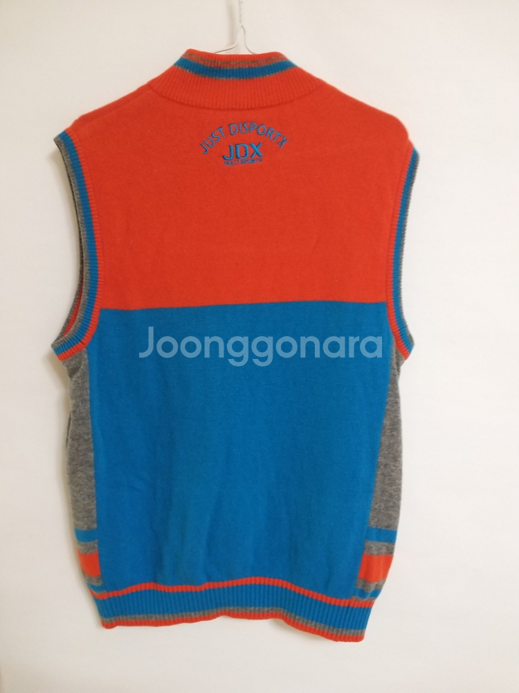 남성 JDX 골프 방풍 니트조끼 (스판100)--4