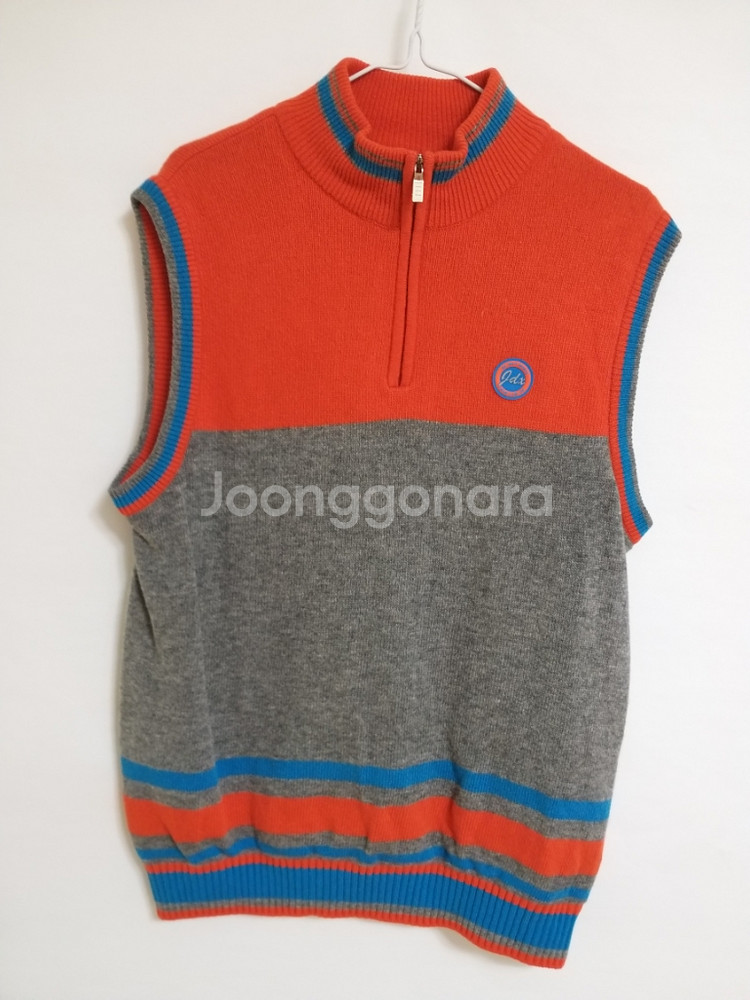 남성 JDX 골프 방풍 니트조끼 (스판100)--5