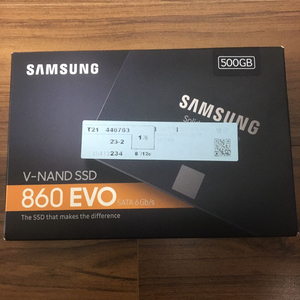 삼성 SSD 860 EVO 500G