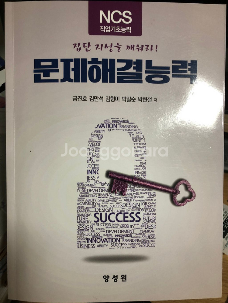 NCS 문제해결능력 양성원--0