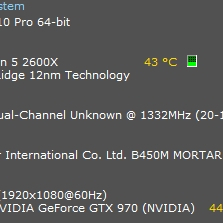 라이젠2600x/gtx970/msi b450/삼성ram