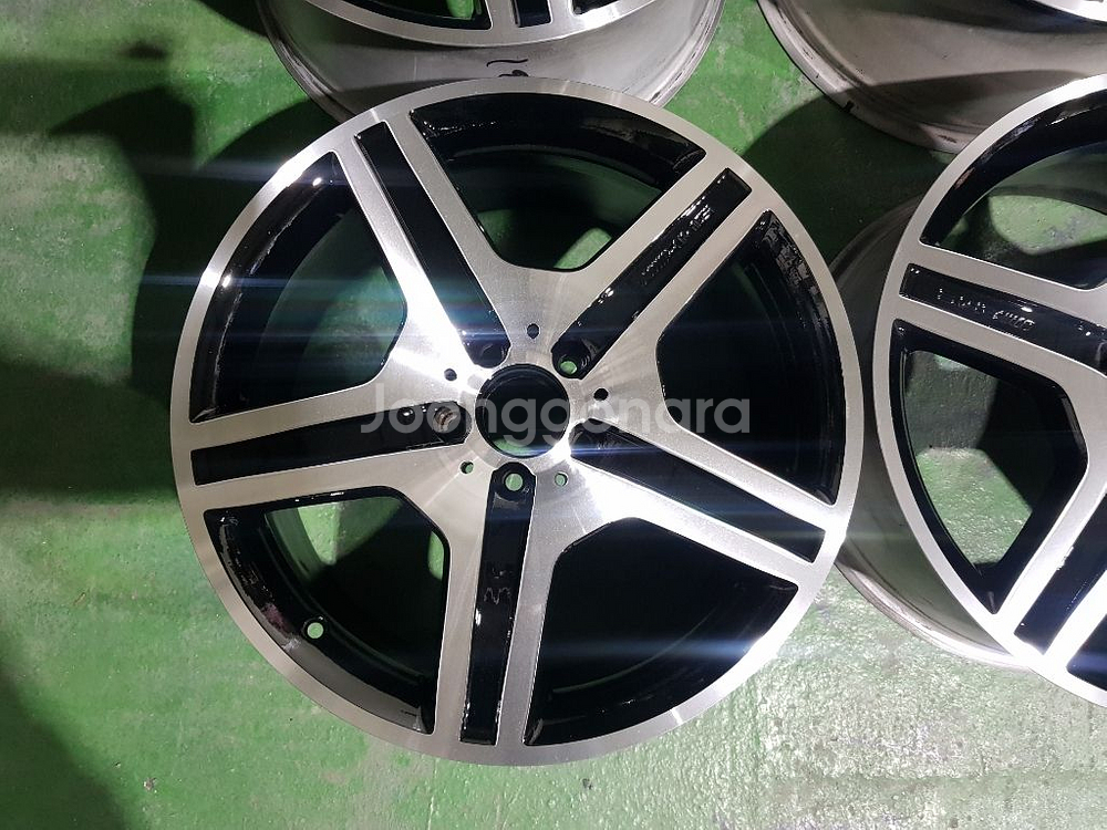벤츠 S클래스 AMG 블랙폴리쉬 순정 19인치 휠 판매--3