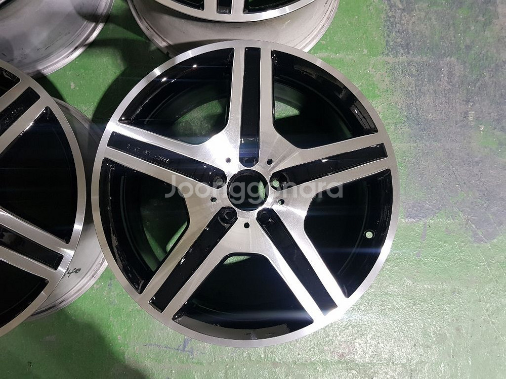 벤츠 S클래스 AMG 블랙폴리쉬 순정 19인치 휠 판매--4