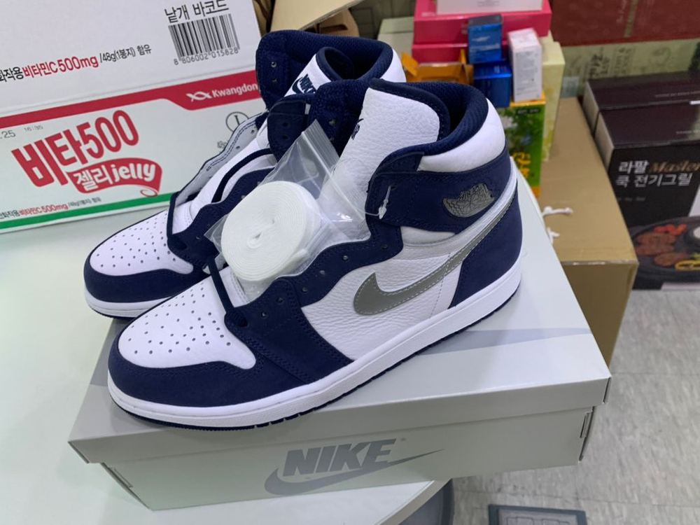 나이키 조던1 하이 네이비--3