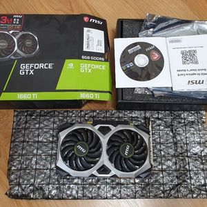 msi 1660ti 벤투스s oc 6GB 팝니다