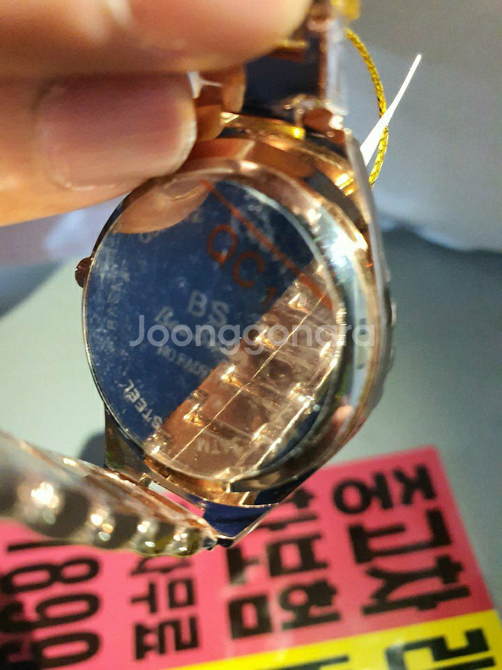 여자 보석시계 골드 판매합니다--6