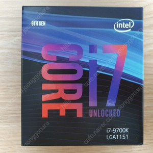 i7 9700k + z 390 막시무스wifi 보드 팝