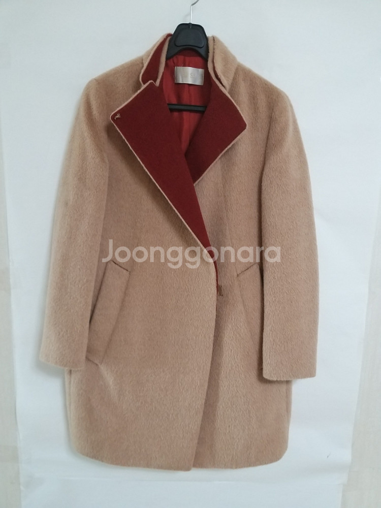 여성 SJSJ 라마 롱코트 (박시85-90)--6