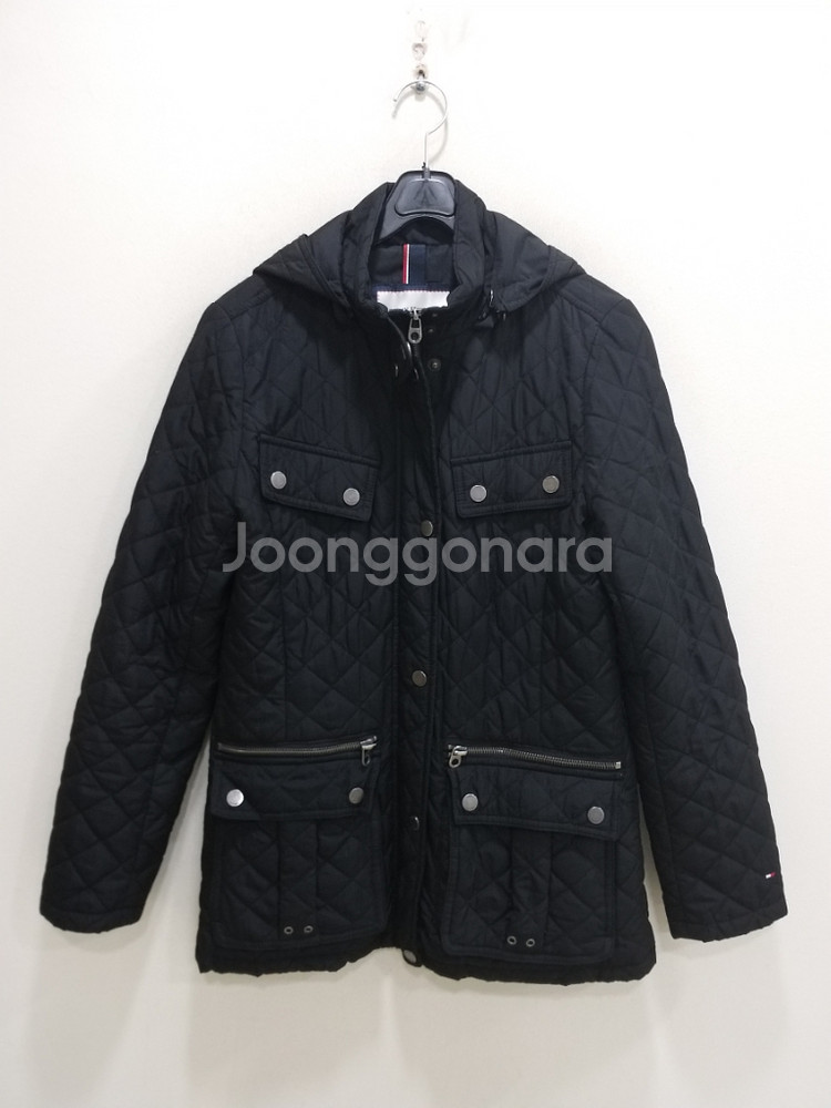 여성 타미힐피거 누빔 반코트 (90)--1