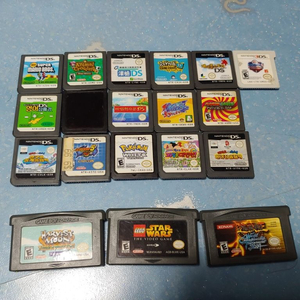 GBA/DS/3DS 카트리지(칩) 떨이합니다.