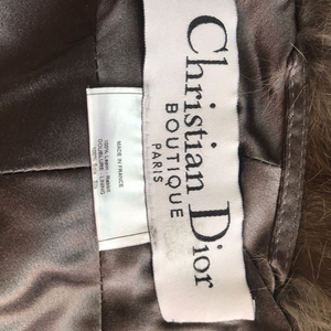 dior rabbit fur