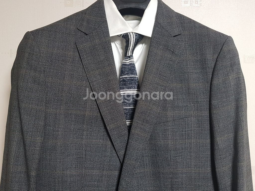 루나에비뉴7 휴고보스 블랙 라벨 글렌 플래드 수트 정장--3