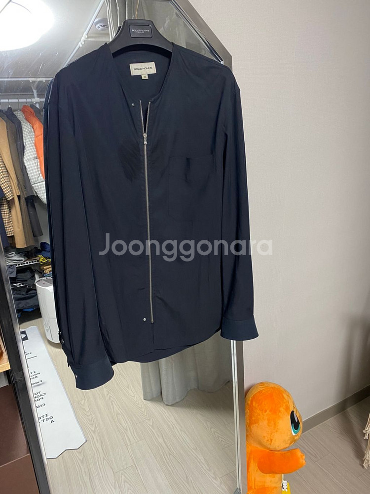솔리드옴므 집업셔츠 팝니당--0