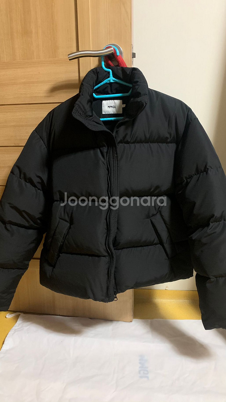 MMGL 숏패딩 블랙--0