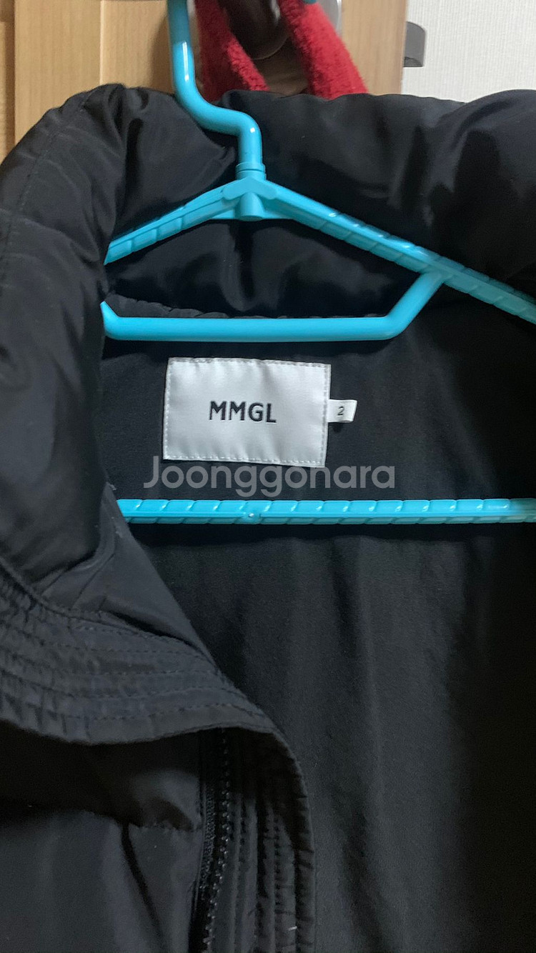 MMGL 숏패딩 블랙--1